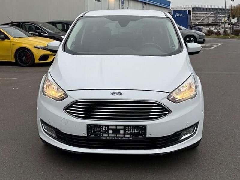 Gebraucht Ford C-MAX Titanium 120 PS (88 kW) 2017 Weiß Van / Kleinbus