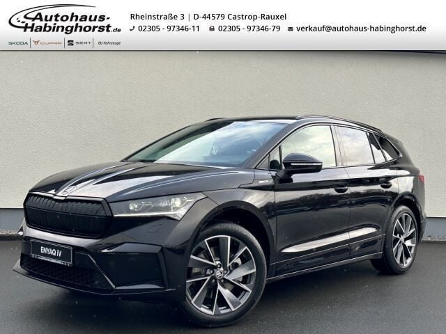 Blackmagic perleffekt Gebraucht 2025 Skoda Enyaq iV SportLine SUV | 52.990 € (Guter Preis) - Bild 1/3
