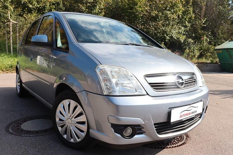 Gebraucht Opel Meriva 105 PS (77 kW) 2008 Silber Van / Kleinbus
