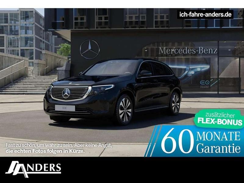 Schwarz Gebraucht 2021 Mercedes EQC400 SUV | 34.950 € (Fairer Preis) - Bild 1/3