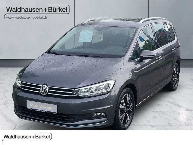 Grau Gebraucht 2020 VW Touran Highline Van / Kleinbus | 23.490 € (Fairer Preis) - Bild 1/4