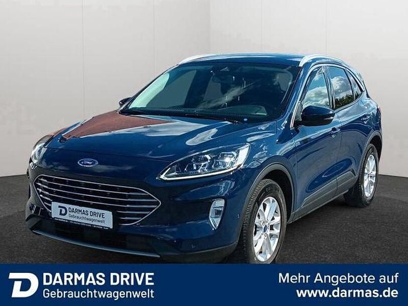 Blau Gebraucht 2022 Ford Kuga Titanium X SUV | 23.990 € (Superpreis) - Bild 1/4