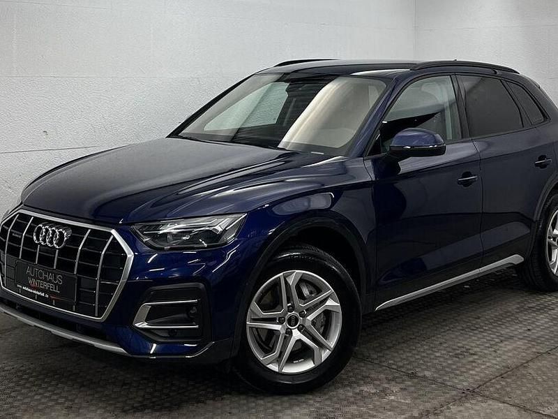 Gebraucht Audi Q5 Advanced 265 PS (194 kW) 2023 Navarrablau (metallic) SUV