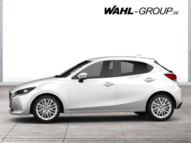 Neu Mazda 2 Prime-Line 116 PS (85 kW) 2026 Weiß Kleinwagen