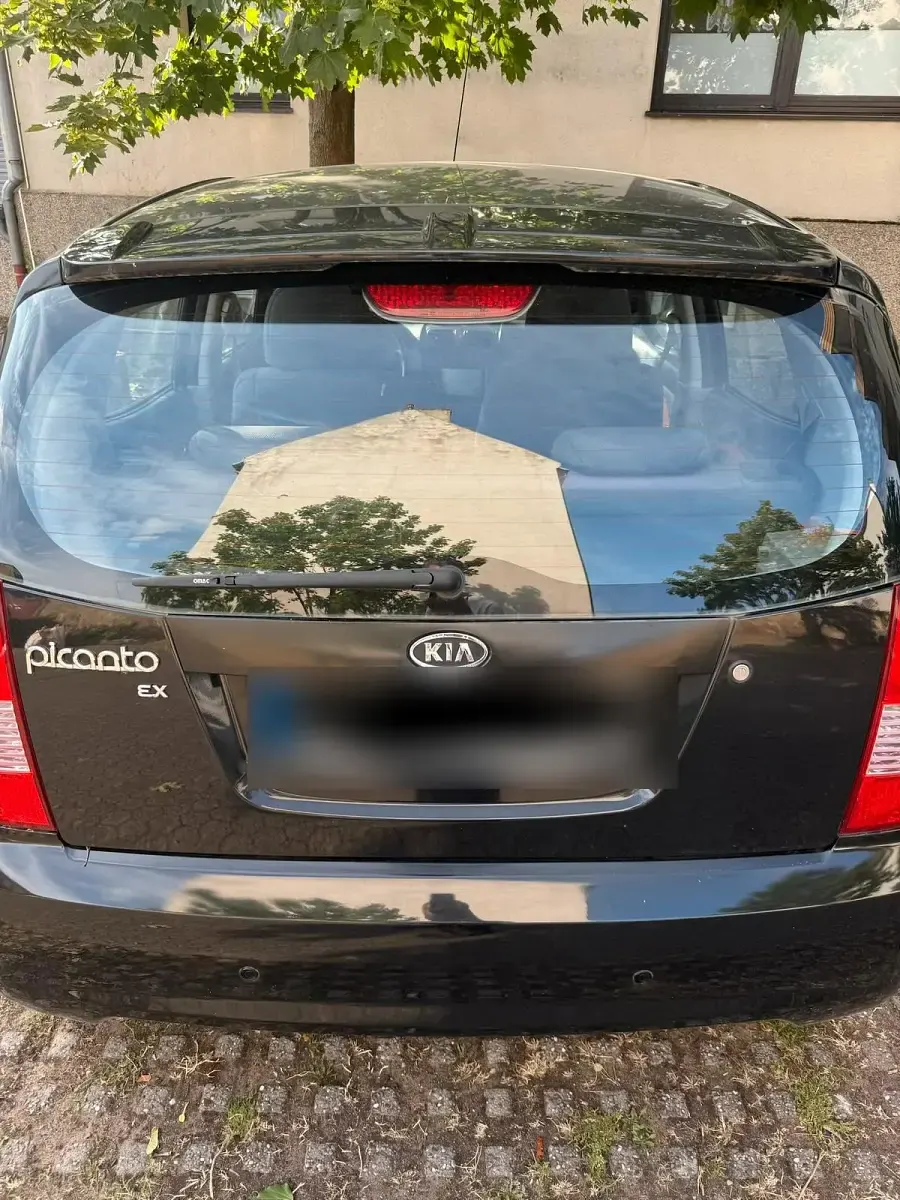 Gebraucht Kia Picanto EX 66 PS (48 kW) 2005 Schwarz Kleinwagen