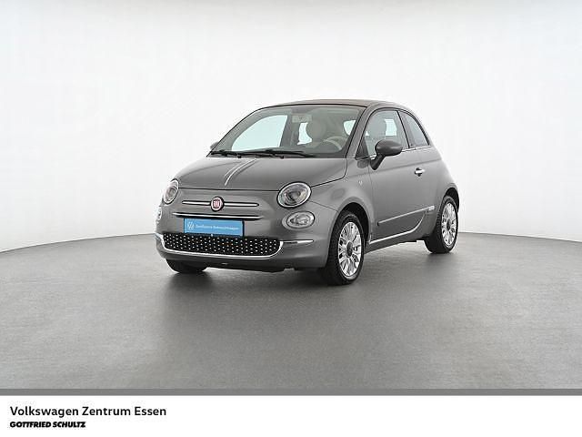 Grau Gebraucht 2019 Fiat 500 Lounge Cabrio | 12.760 € (Fairer Preis) - Bild 1/4