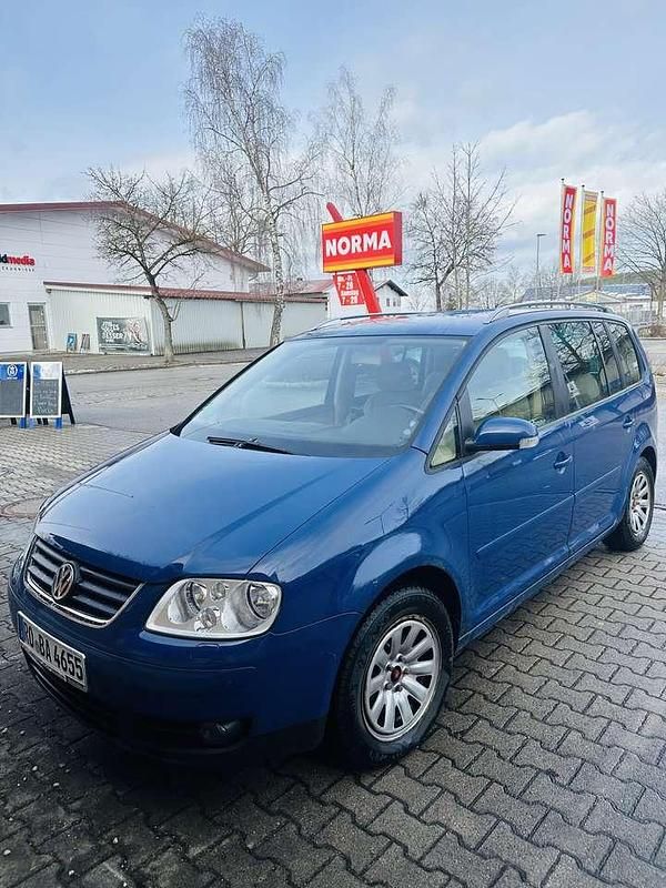 Gebraucht VW Touran Highline 140 PS (102 kW) 2005 Blau Van / Kleinbus
