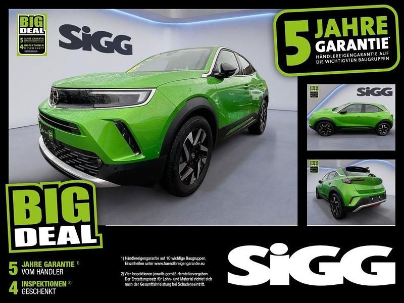 Gebraucht Opel Mokka-e Elegance 100 kW (136 PS) 2022 Matcha green (metallic) SUV