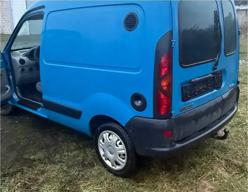 Gebraucht Renault Kangoo 80 PS (58 kW) 2003 Blau Van / Kleinbus