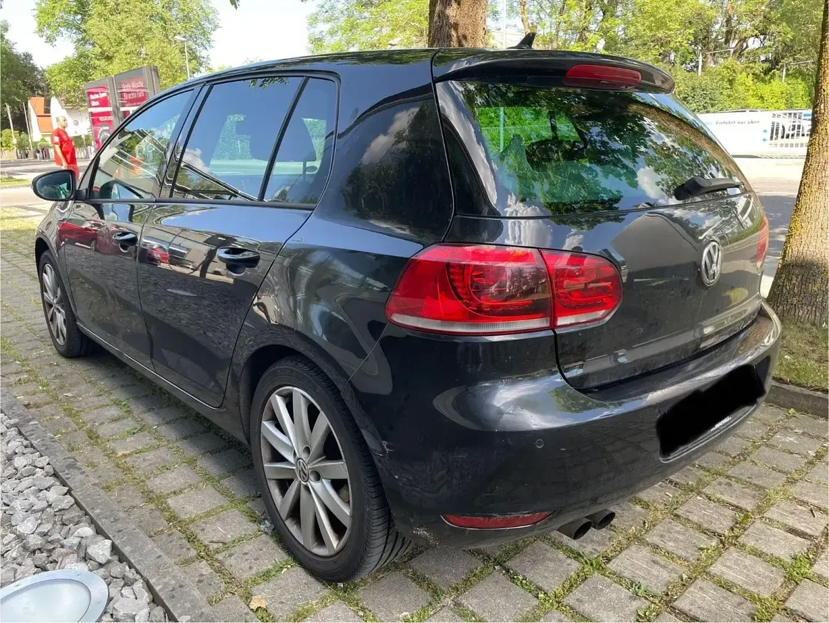 Gebraucht VW Golf VI Highline 160 PS (117 kW) 2011 Schwarz Kleinwagen