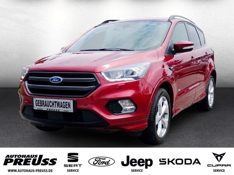 Rot Gebraucht 2019 Ford Kuga ST-Line SUV | 19.890 € (Fairer Preis) - Bild 1/4