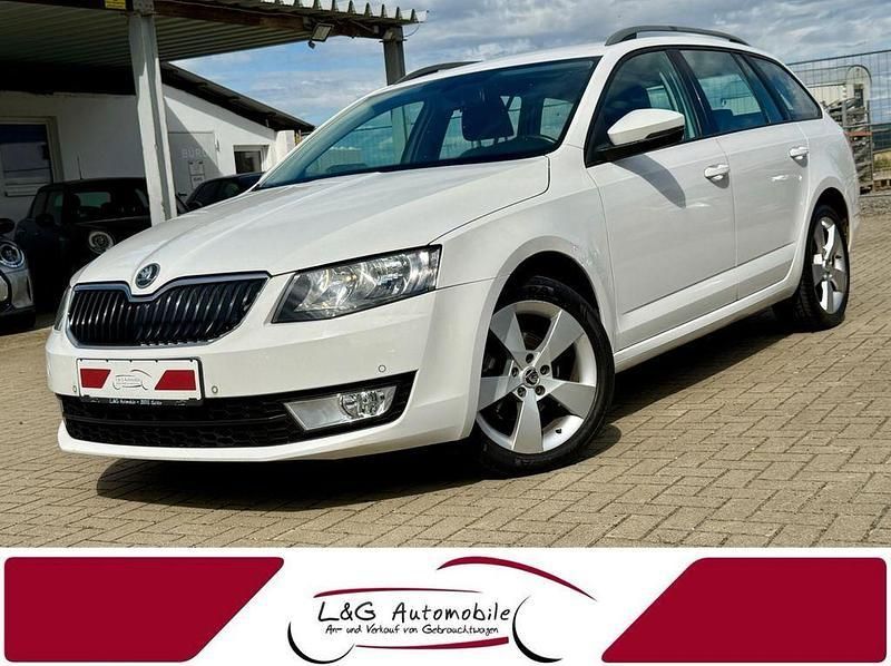 Weiß Gebraucht 2014 Skoda Octavia Elegance Kombi | 7.490 € (Superpreis) - Bild 1/4