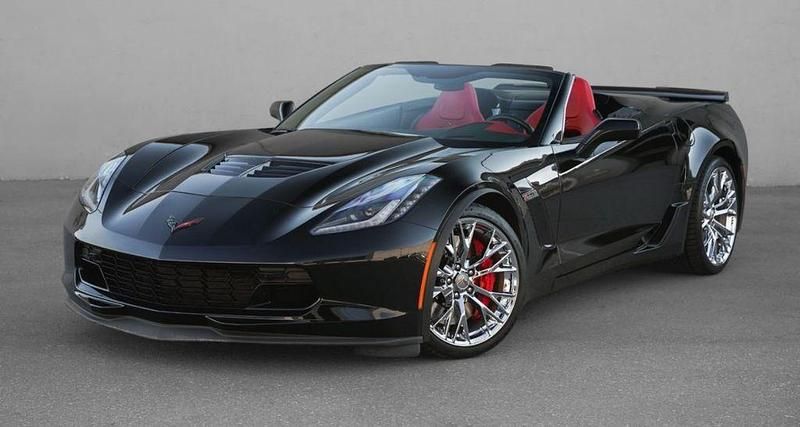 Schwarz Gebraucht 2016 Corvette Z06 Cabrio | 95.750 € (Fairer Preis) - Bild 1/4
