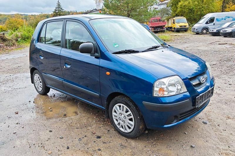 Gebraucht Hyundai Atos 63 PS (46 kW) 2007 Blau Kleinwagen