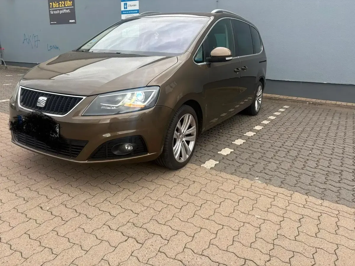 Gebraucht Seat Alhambra 2011 Gold Van / Kleinbus