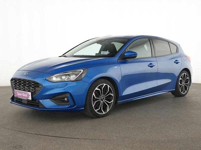 Gebraucht Ford Focus ST-Line 150 PS (110 kW) 2018 Dynamic blau Limousine