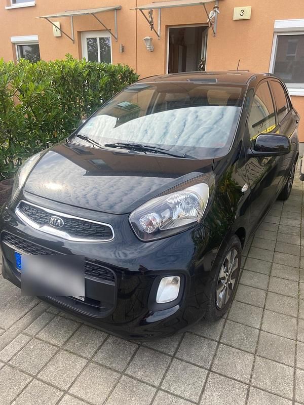 Schwarz Gebraucht 2016 Kia Picanto Kleinwagen | 7.400 € (Fairer Preis) - Bild 1/4
