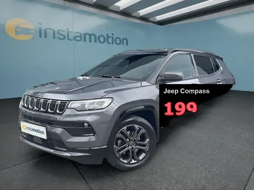 Käytetty Jeep Compass 150 HP (110 kW) 2021 Harmaa Katumaasturi