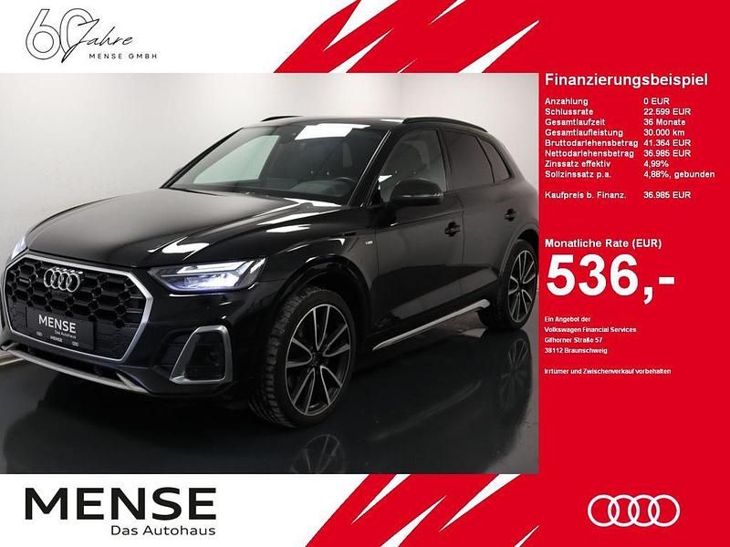Mythosschwarz Gebraucht 2022 Audi Q5 S-Line SUV | 36.985 € (Fairer Preis) - Bild 1/4