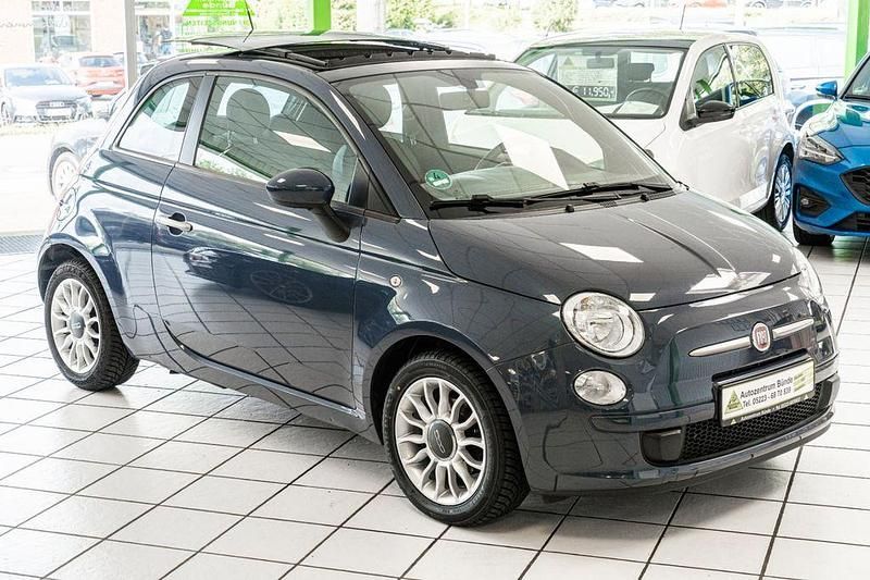 Blau Gebraucht 2012 Fiat 500 Kleinwagen | 9.950 € (Teuer) - Bild 1/4