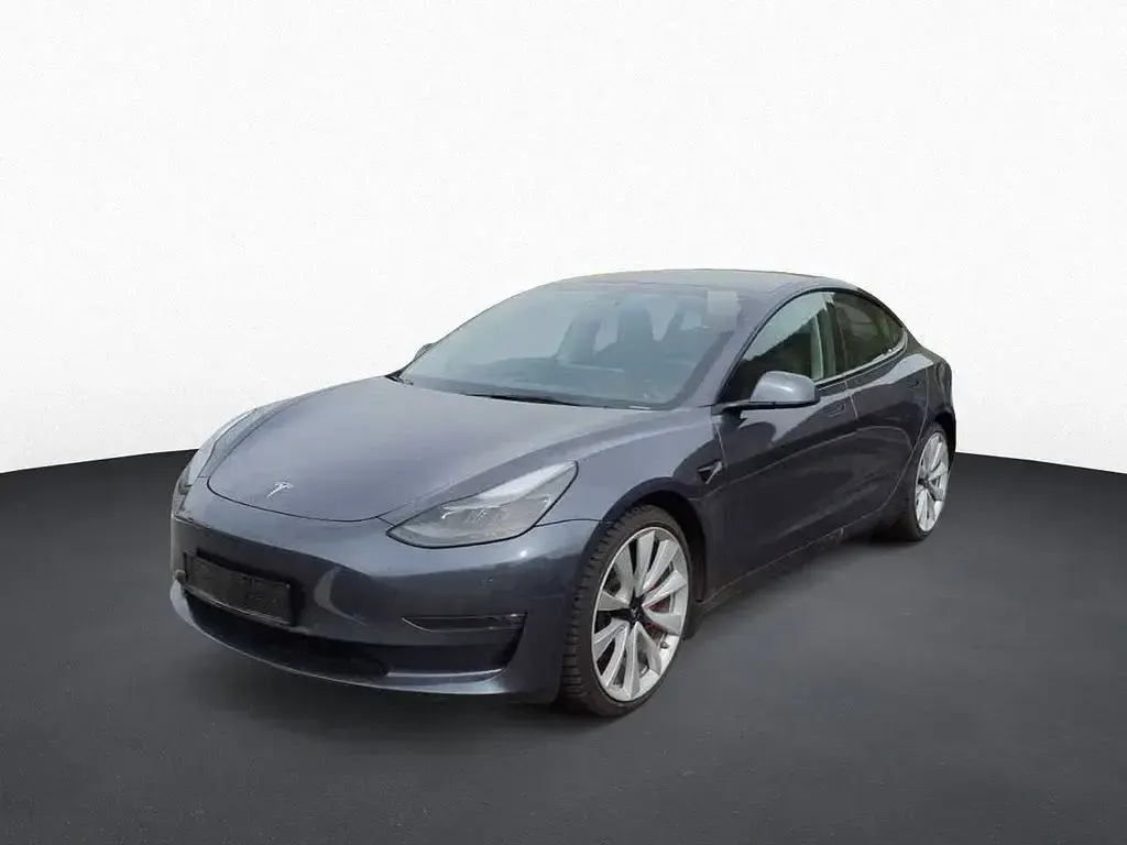 Käytetty Tesla Model 3 Performance 377 kW (513 HP) 2021 Harmaa Sedan