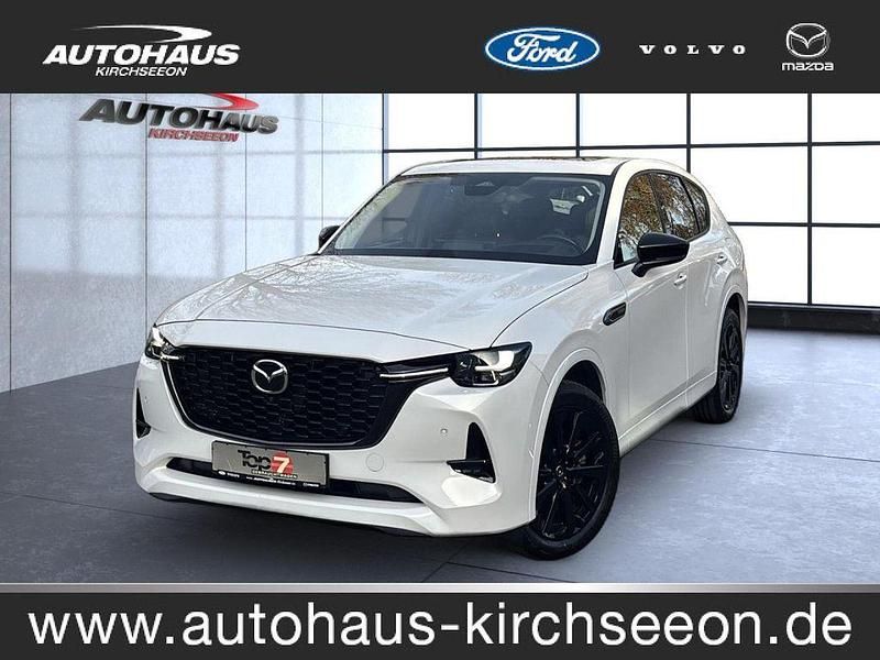 Rhodium white Gebraucht 2022 Mazda CX-60 Homura-Line SUV | 34.850 € (Fairer Preis) - Bild 1/4