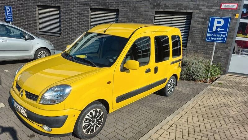 Gebraucht Renault Kangoo 82 PS (60 kW) 2003 Gelb Van / Kleinbus