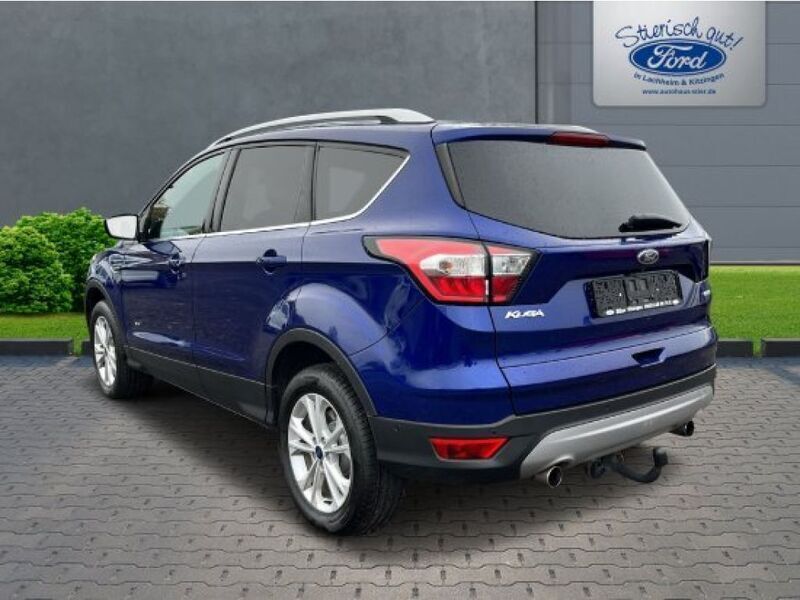 Gebraucht Ford Kuga Titanium 182 PS (133 kW) 2018 Indicblau metallic SUV