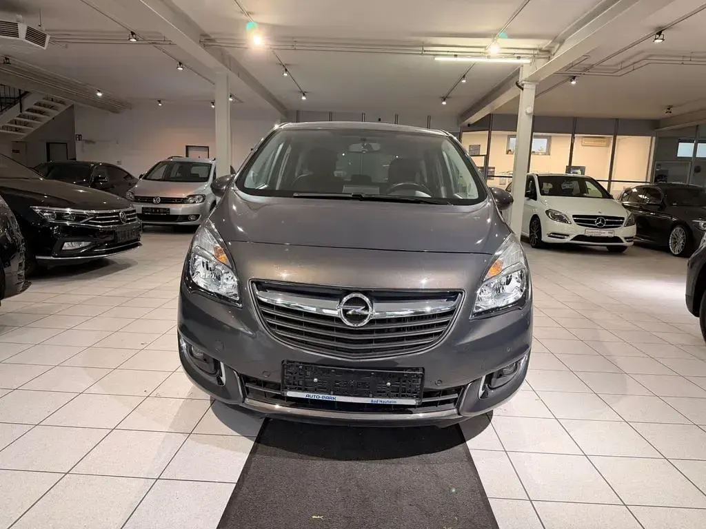 Gebraucht Opel Meriva drive 120 PS (88 kW) 2016 Grau Van / Kleinbus