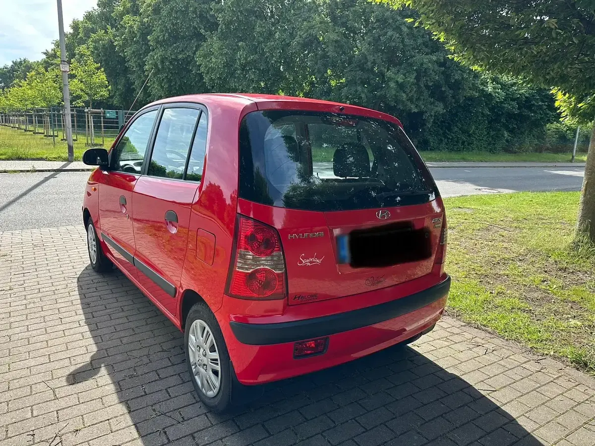 Gebraucht Hyundai Atos 2007 Rot Kleinwagen
