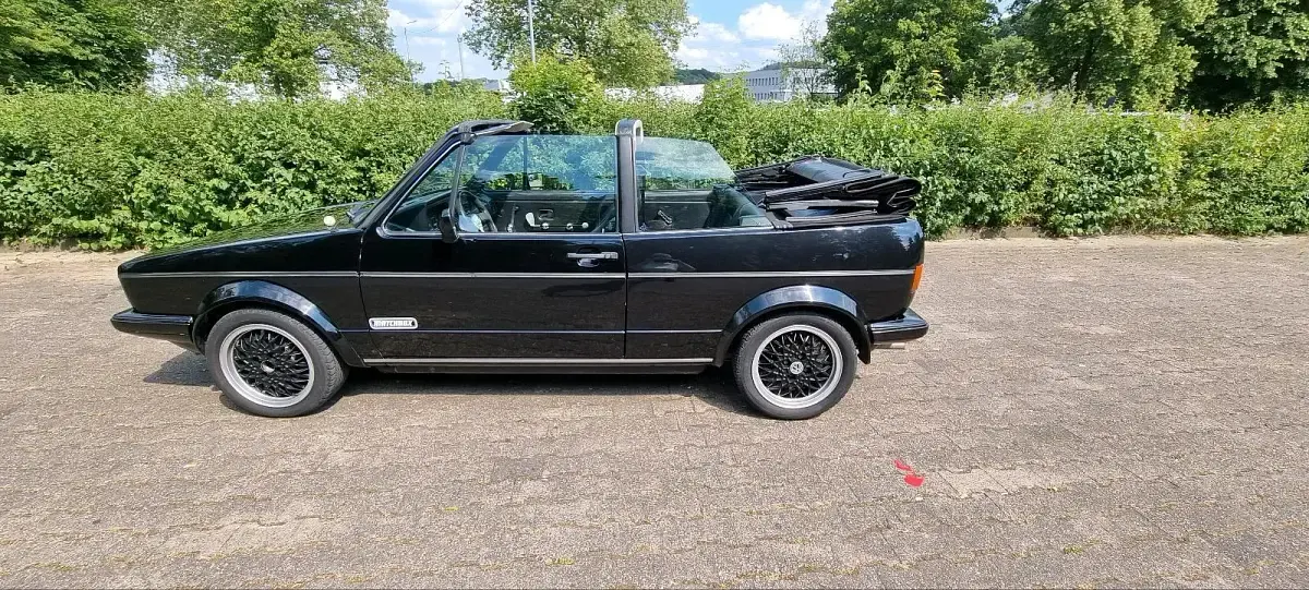 Gebraucht VW Golf Cabriolet 98 PS (72 kW) 1984 Schwarz Cabrio