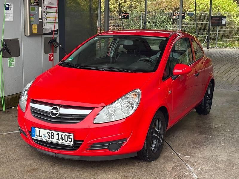 Rot Gebraucht 2010 Opel Corsa Kleinwagen | 3.000 € (Guter Preis) - Bild 1/4