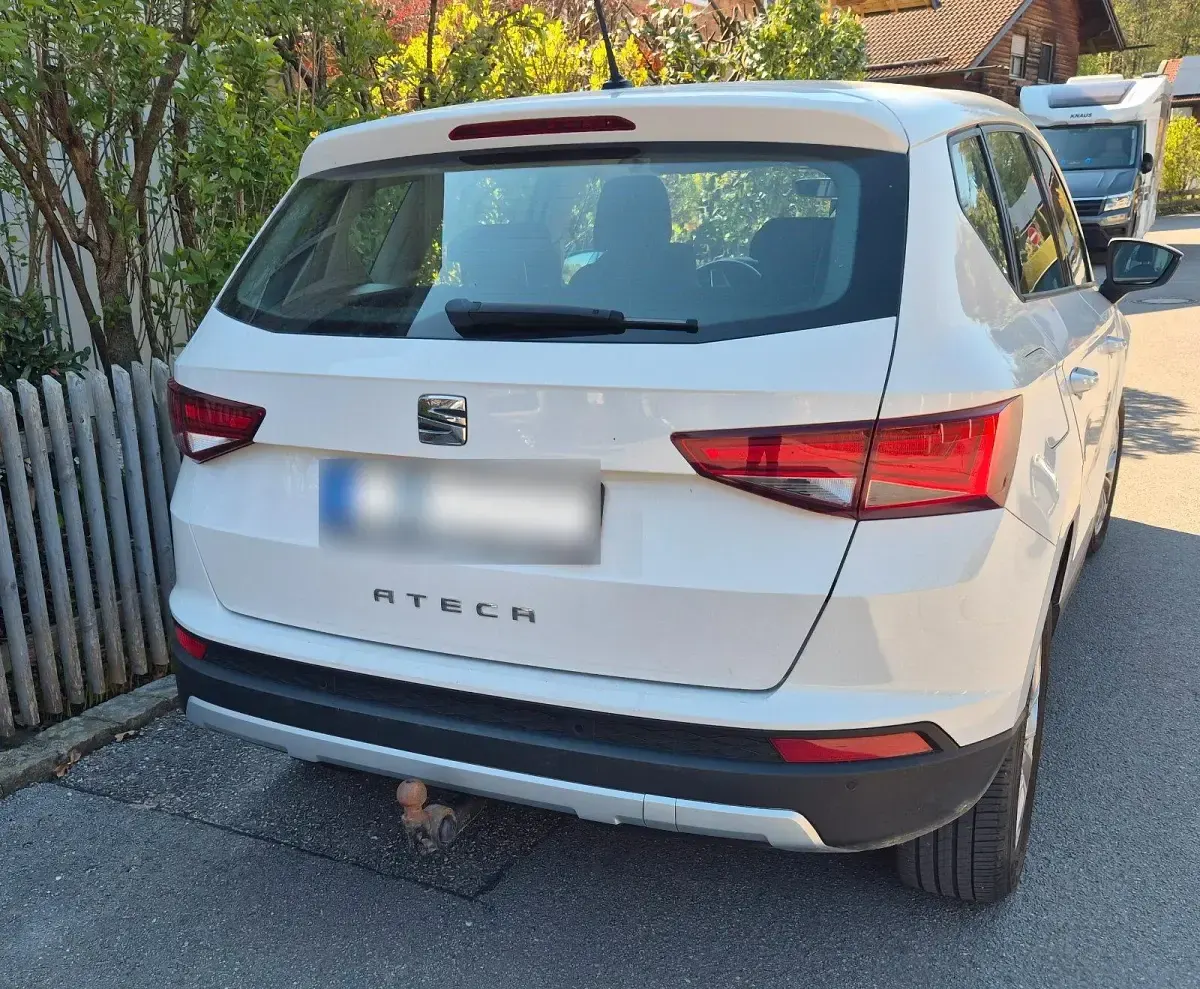 Usata Seat Ateca Style 115 CV (84 kW) 2017 Bianco SUV
