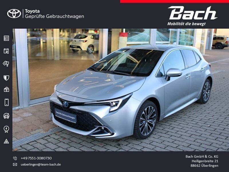 Silber Gebraucht 2023 Toyota Corolla Team Kleinwagen | 25.470 € (Fairer Preis) - Bild 1/4