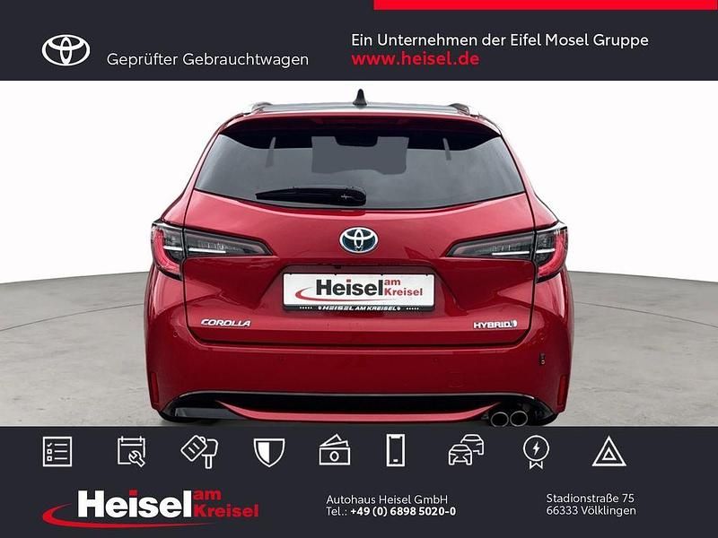 Gebraucht Toyota Corolla Basis 184 PS (135 kW) 2020 Karminarot metallic Kombi
