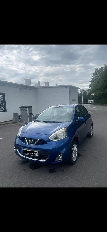 Gebraucht Nissan Micra 80 PS (58 kW) 2016 Blau Kleinwagen
