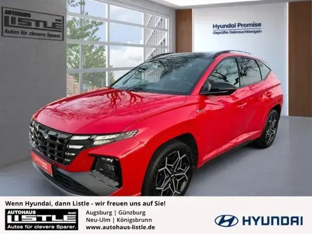 Rot Gebraucht 2022 Hyundai Tucson N Line SUV | 28.285 € (Fairer Preis) - Bild 1/4