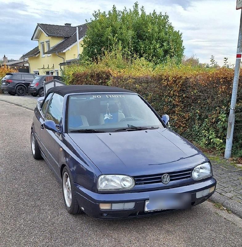 Gebraucht VW Golf Cabriolet 75 PS (55 kW) 1994 Blau Cabrio