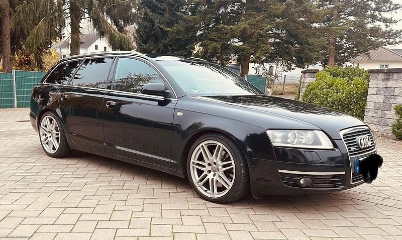 Schwarz Gebraucht 2008 Audi A6 S-Line Kombi | 5.400 € (Fairer Preis) - Bild 1/4