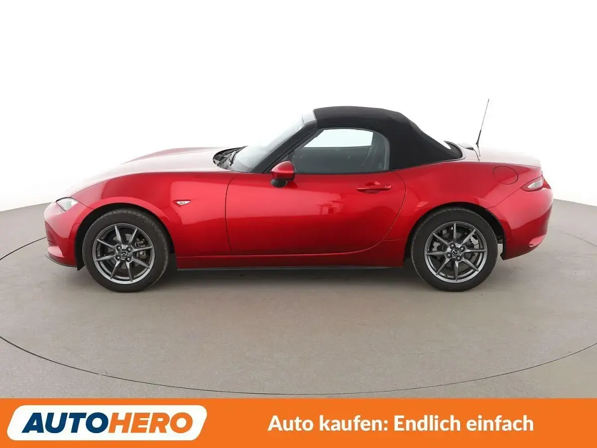 Gebraucht Mazda MX5 Prime-Line 132 PS (97 kW) 2019 Rot Cabrio