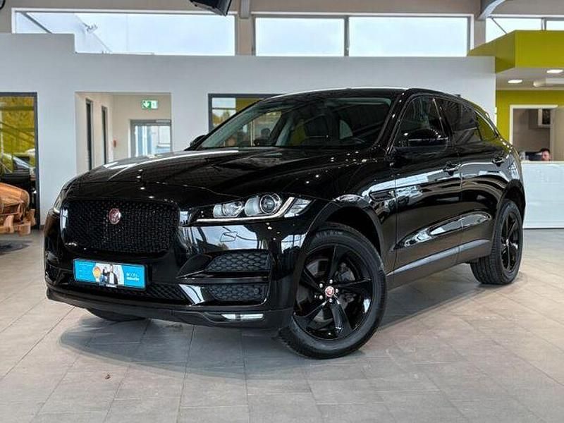 Schwarz Gebraucht 2018 Jaguar F-Pace Portfolio SUV | 27.995 € (Guter Preis) - Bild 1/4