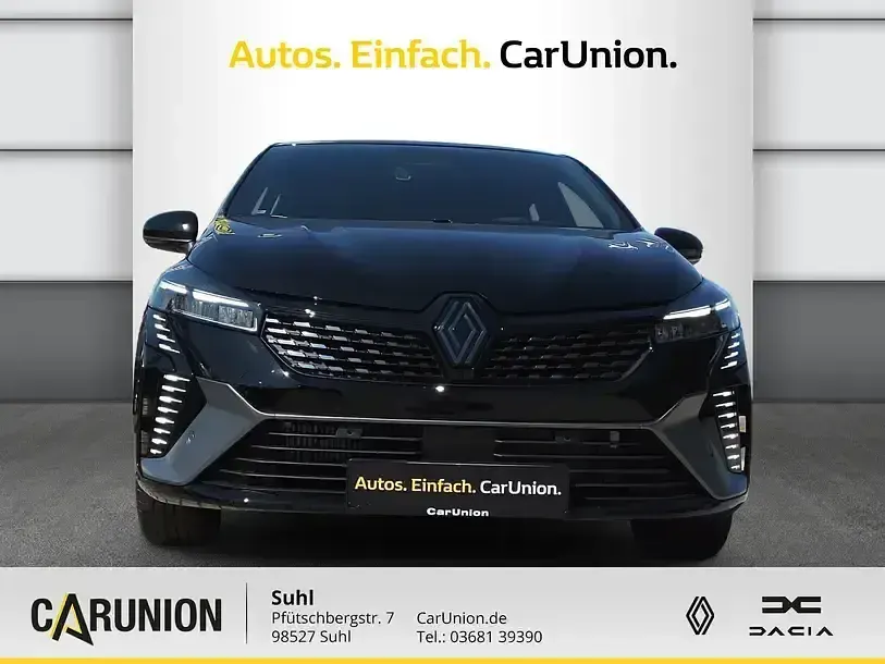 Neu Renault Clio V Esprit Alpine 91 PS (66 kW) 2025 Black pearlschwarz metallic Limousine
