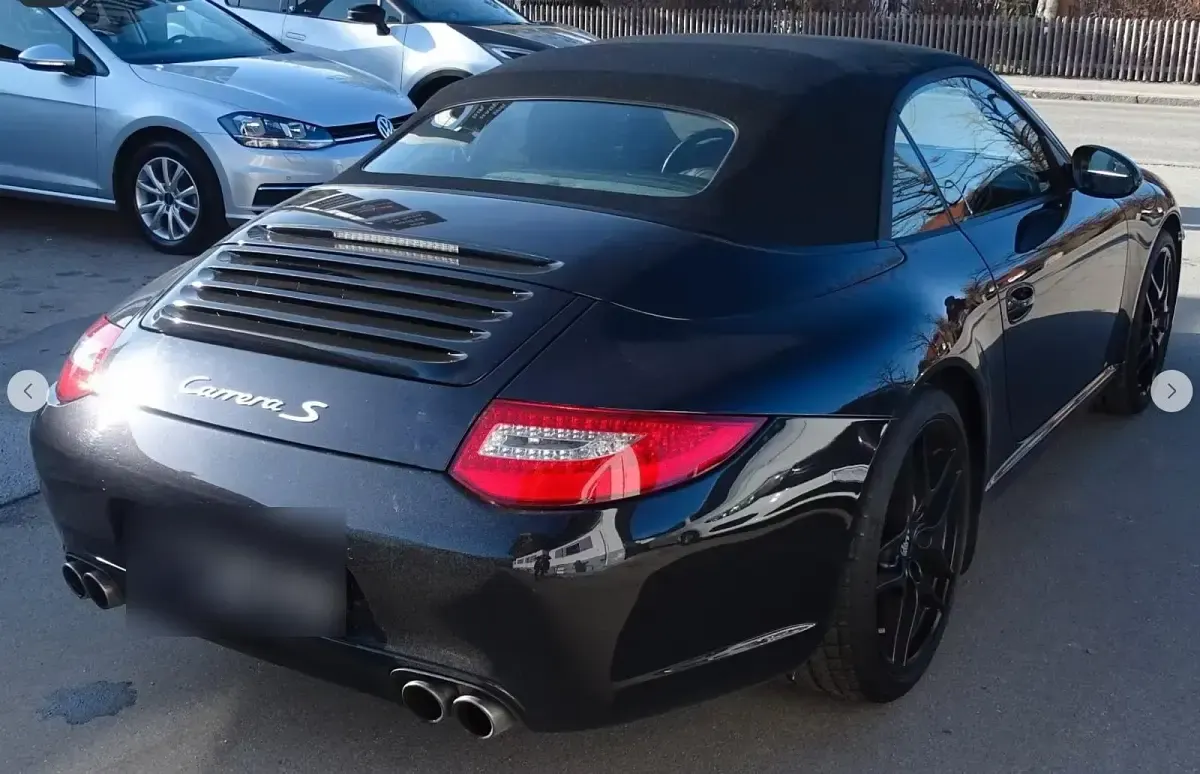 Gebraucht Porsche 911 Carrera S Cabriolet 385 PS (283 kW) 2011 Schwarz Cabrio