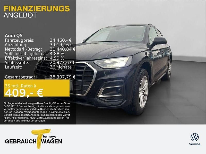 Schwarz Gebraucht 2022 Audi Q5 Business SUV | 34.460 € (Superpreis) - Bild 1/4