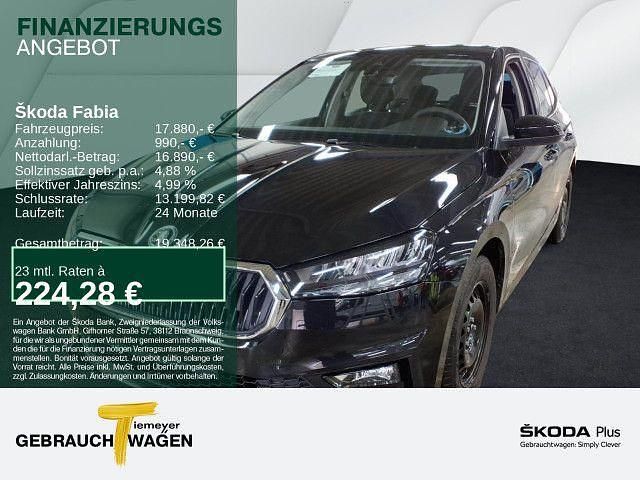 Schwarz Gebraucht 2025 Skoda Fabia Essence Limousine | 17.880 € (Guter Preis) - Bild 1/4