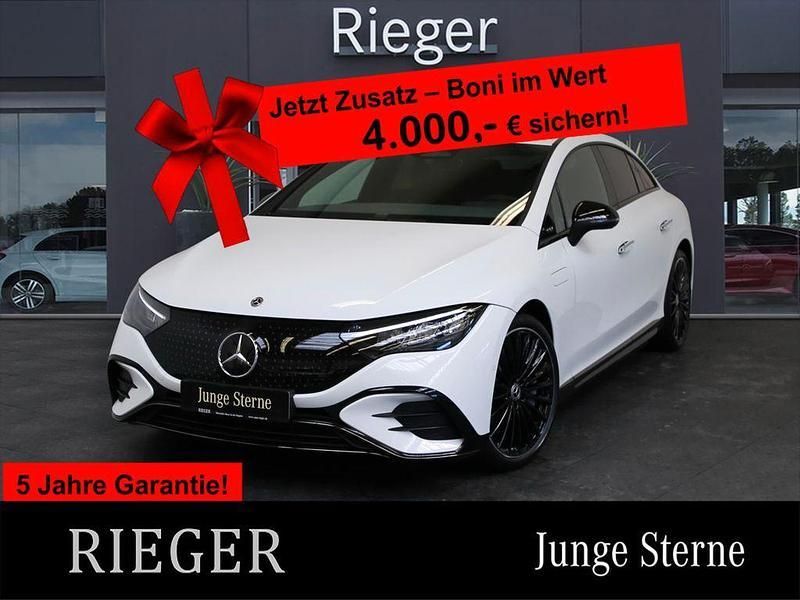 Weiß Gebraucht 2023 Mercedes EQE350 AMG Limousine | 48.599 € (Fairer Preis) - Bild 1/4