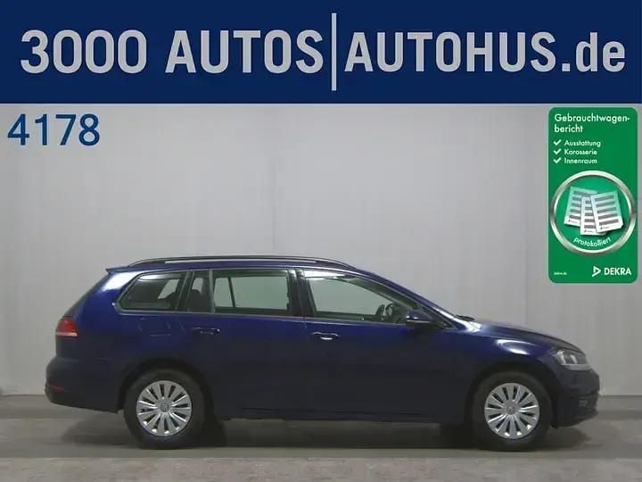 Blue dusk metallic Gebraucht 2019 VW Golf VII Join Limousine | 17.880 € (Guter Preis) - Bild 1/3