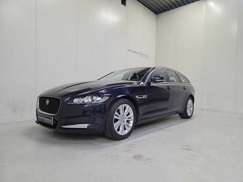 Blau Gebraucht 2018 Jaguar XF Kombi | 17.990 € (Fairer Preis) - Bild 1/4