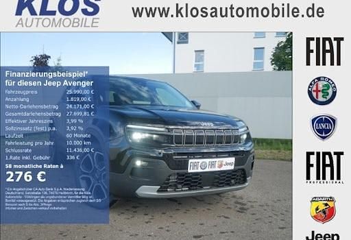 Neu Jeep Avenger Summit 100 PS (73 kW) 2025 Schwarz SUV