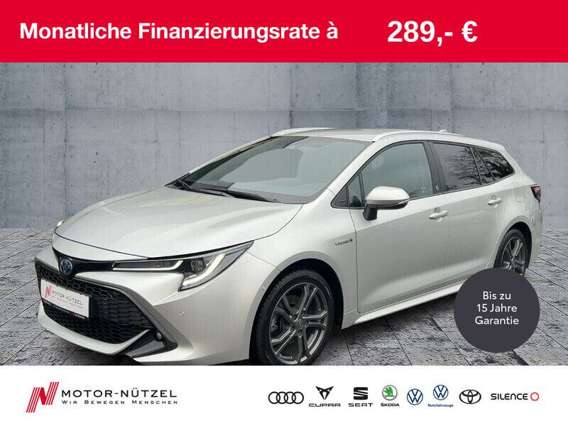 Silber Gebraucht 2021 Toyota Corolla Team Kombi | 22.250 € (Superpreis) - Bild 1/4